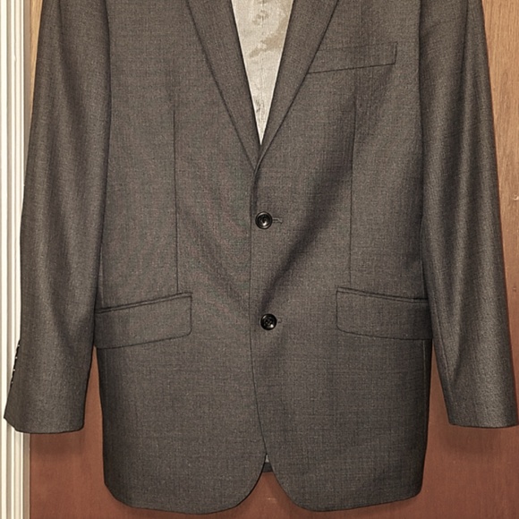 Marc Ecko Gray Blazer Coat Jacket 38R - Picture 3 of 5
